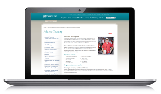 Fairview Health Services, Inc.