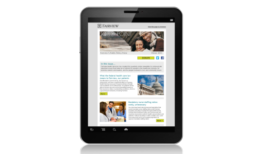 Fairview Touchpoint E-Newsletter