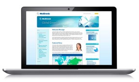 Medtronic Global Growth website