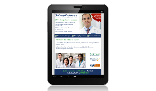 RxCareerCenter HTML Email and Newsletter